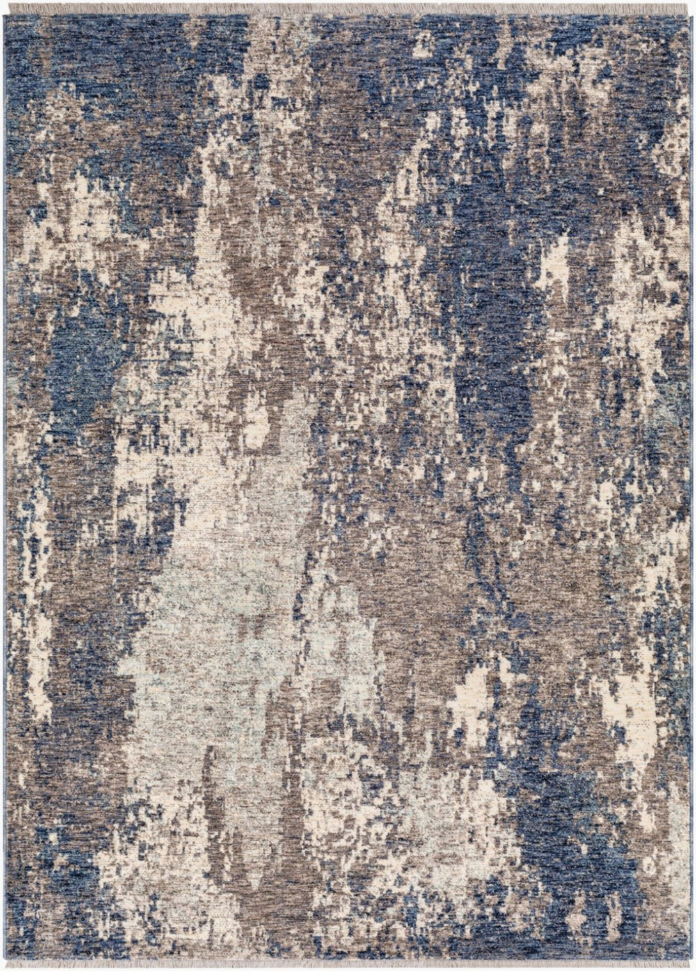 Livabliss Misterio Flatweave Geometric Runner Rug Turkish Polyester Hallway Entryway Modern Decor Medium Gray, Da 3'3" x 4'11" MST2300-32411