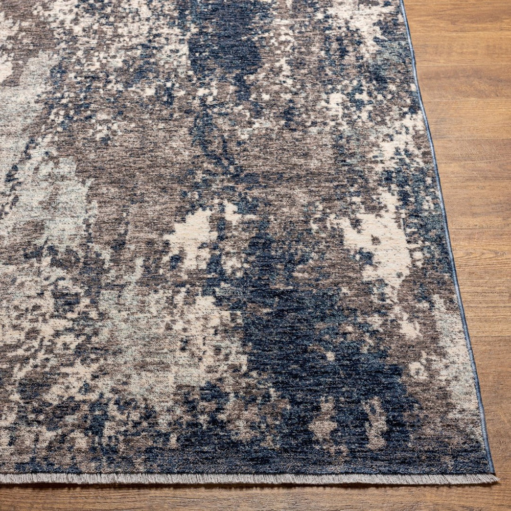 Livabliss Misterio Flatweave Geometric Runner Rug Turkish Polyester Hallway Entryway Modern Decor Medium Gray, Da 3'3" x 4'11" MST2300-32411
