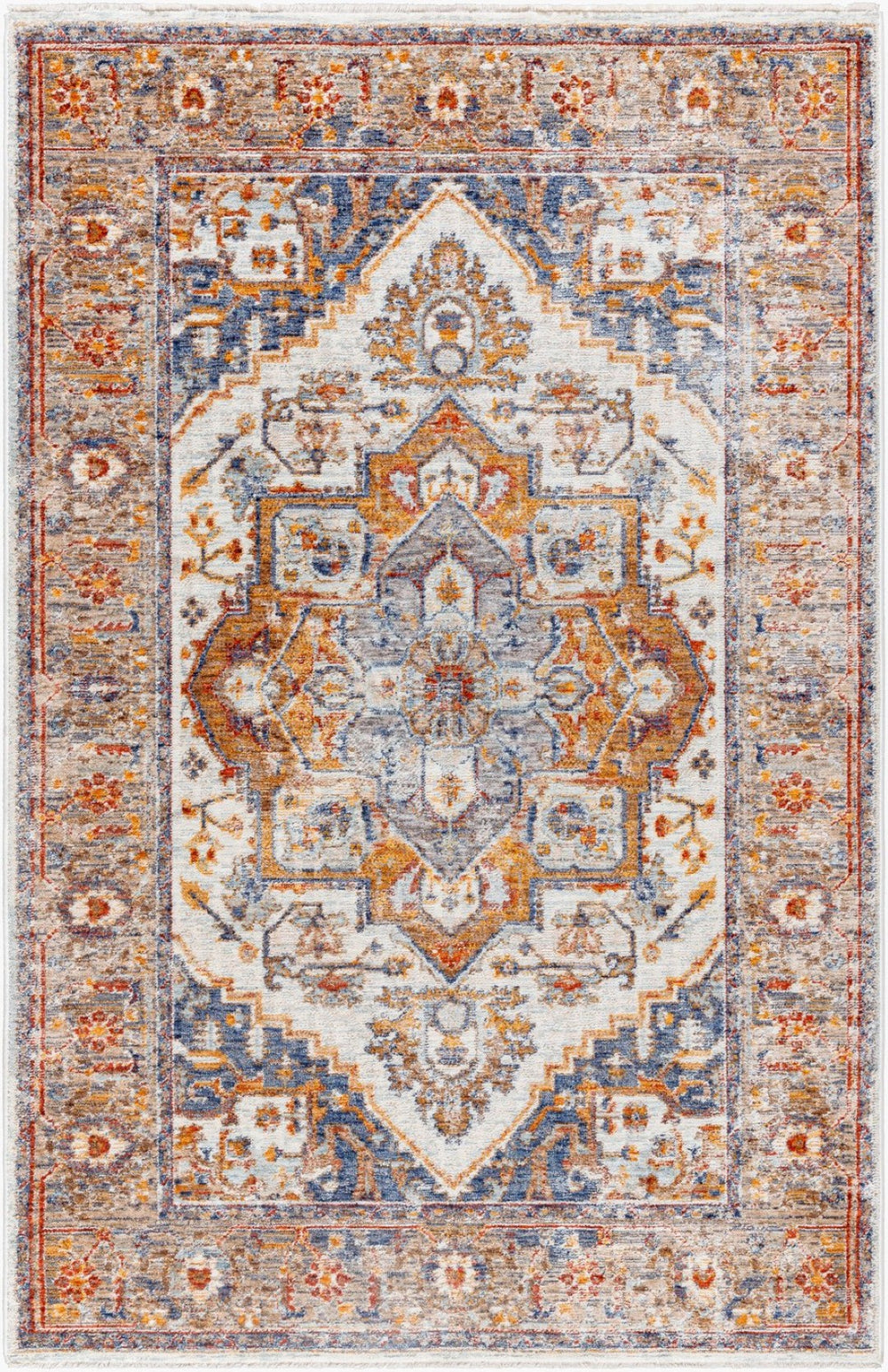 Livabliss Misterio Flatweave Polyester Area Rug Traditional Pattern for Entryways and Bedrooms MST2306-32411