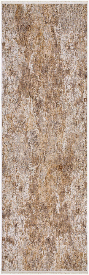 Livabliss Misterio Machine Woven Polyester Area Rug Low Pile Minimalist Design for Large Rooms Cream, Medium G 3'3" x 10' MST2308-3210