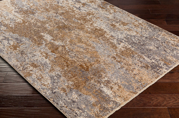 Livabliss Misterio Machine Woven Polyester Area Rug Low Pile Minimalist Design for Large Rooms Cream, Medium G 3'3" x 10' MST2308-3210