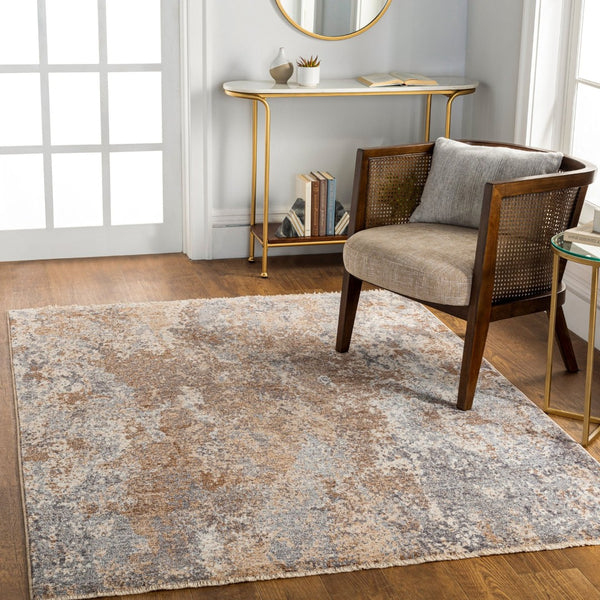 Livabliss Misterio Machine Woven Polyester Area Rug Low Pile Minimalist Design for Large Rooms Cream, Medium G 3'3" x 10' MST2308-3210