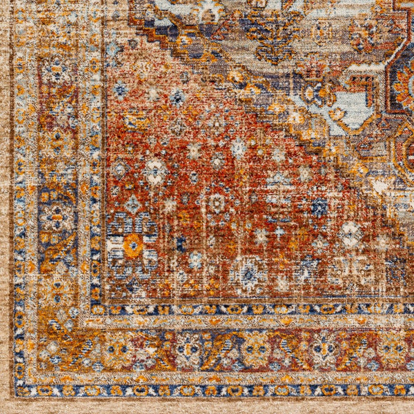 Livabliss Misterio Flatweave Polyester Area Rug Turkish Traditional Pattern for High Traffic Rooms Beige, Cream 3'3" x 4'11" MST2312-32411