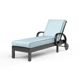 Monterey Chaise Lounge in Canvas Skyline w/ Self Welt SW3001-9-14091 Sunset West