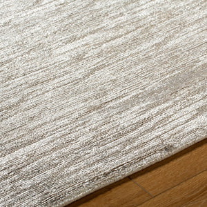 Surya Malta Handmade Rug - 2' X 3' Minimalist Modern Design, Luxurious Viscose, Durable & Easy To Clean Medium Gray Viscose Mta2300-23