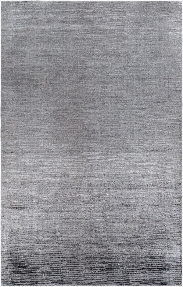 Surya Malta Handmade Rug - 2' X 3' Minimalist Modern Design, Luxurious Viscose, Durable & Easy To Clean Medium Gray Viscose Mta2301-23