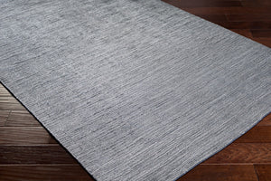 Surya Malta Handmade Rug - 2' X 3' Minimalist Modern Design, Luxurious Viscose, Durable & Easy To Clean Medium Gray Viscose Mta2301-23