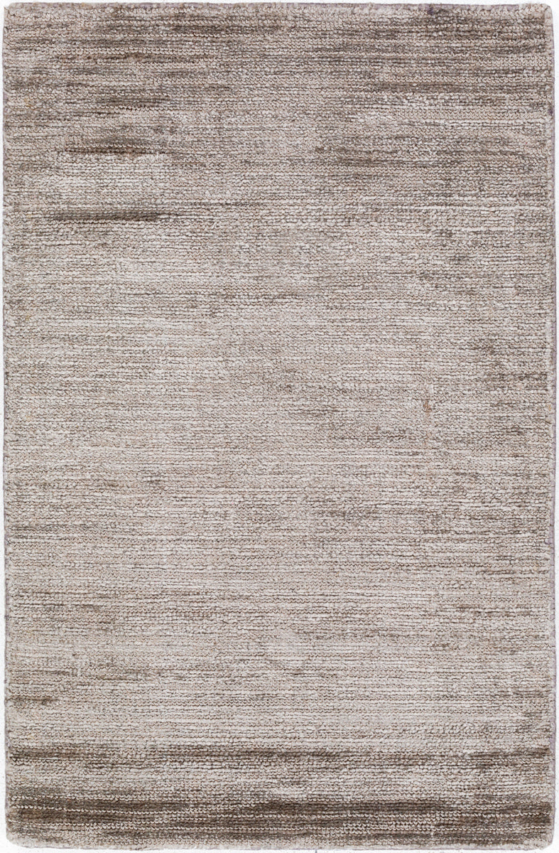 Malta MTA-2302 4' x 6' Handmade Rug MTA2302-46  Medium Gray, Black Surya