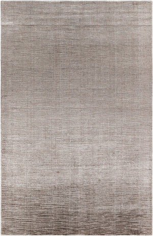 Malta MTA-2302 6' x 9' Handmade Rug MTA2302-69  Medium Gray, Black Surya