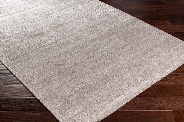 Surya Malta Handmade Rug - 2' X 3' Minimalist Modern Design, Luxurious Viscose, Durable & Easy To Clean Medium Gray Viscose Mta2302-23
