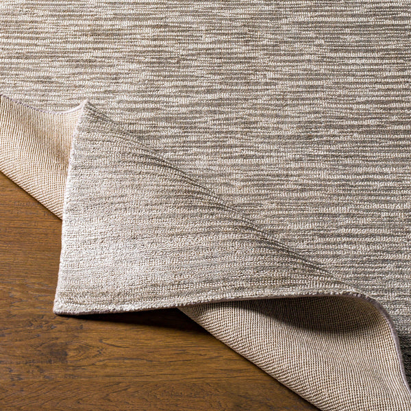 Malta MTA-2302 8' x 10' Handmade Rug MTA2302-810  Medium Gray, Black Surya