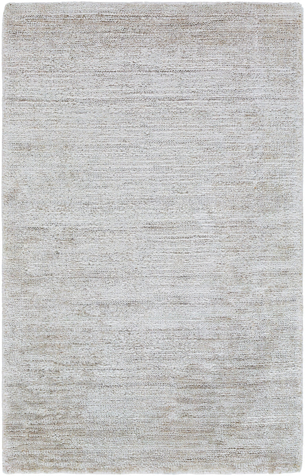 Malta MTA-2303 4' x 6' Handmade Rug MTA2303-46  Light Beige, Medium Gray Surya