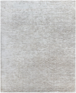 Malta MTA-2303 8' x 10' Handmade Rug MTA2303-810  Light Beige, Medium Gray Surya