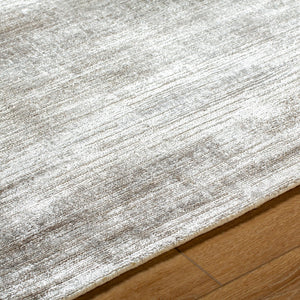 Surya Malta Handmade Rug - 2' X 3' Minimalist Modern Design, Luxurious Viscose, Durable & Easy To Clean Light Beige Viscose Mta2303-23