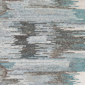 Surya Montclair 9' X 12' Handcrafted Elegant Rug - Global Inspired Design For Chic Home Décor Bliss! Teal Wool,Viscose Mtc2307-23