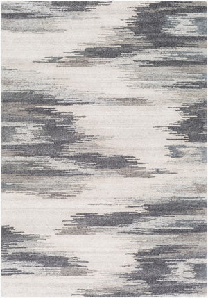 Surya Montclair 9' X 12' Handcrafted Elegant Rug - Global Inspired Design For Chic Home Décor Bliss! Charcoal Wool,Viscose Mtc2308-23