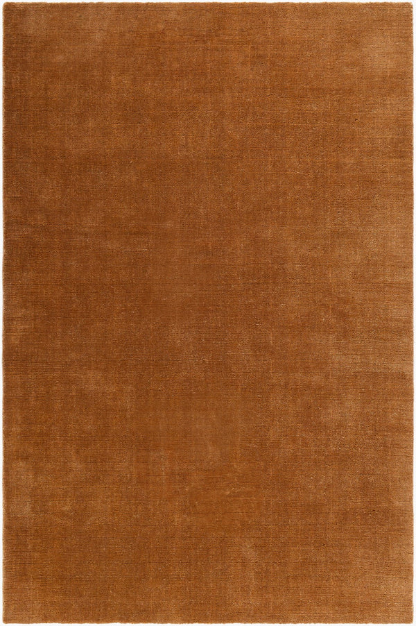 Surya Modest 10' X 14' Hand-knotted Handmade Rug From Recycled Pet Yarn - Elegant Eco-friendly Decor Piece Burnt Sienna Recycled Pet Yarn Mtd2300-1215