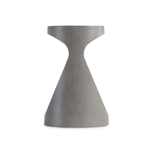 Bernhardt Bernhardt Sereno Accent Table In Sasso Faux-Stone Finish — Sculptural Rustic-Modern Side Table, 16" 329113