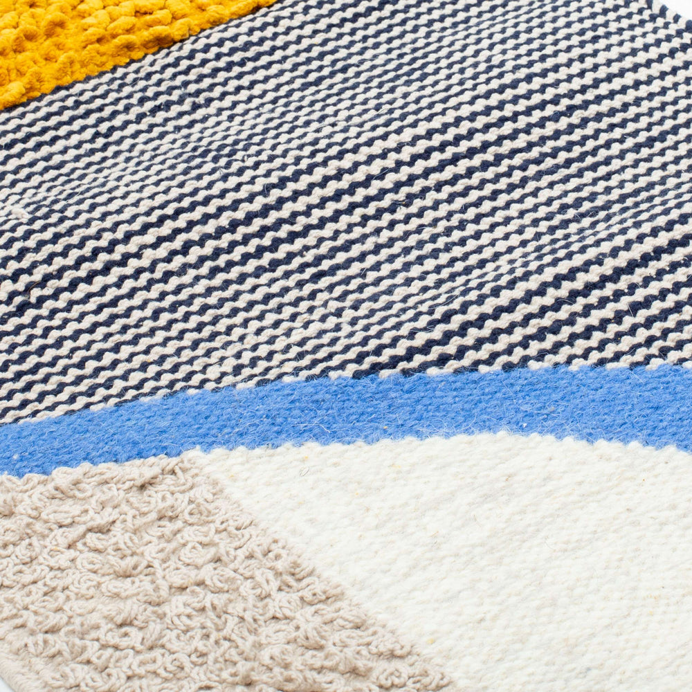 Surya Matisse Modern 32"H X 16"W Woven Wall Hanging - Unique Global Flair For Stylish Home Decor Mustard Cotton,Wood Mti1000-1626