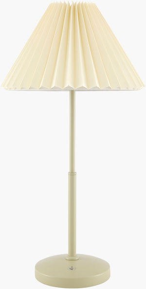 Livabliss Montijo Cordless Felt Table Lamp Arts and Crafts Portable Accent for Bedroom Reading Nook MTJ-007
