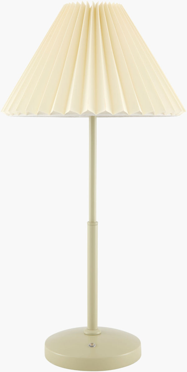 Livabliss Montijo Cordless Felt Table Lamp Arts and Crafts Portable Accent for Bedroom Reading Nook MTJ-007