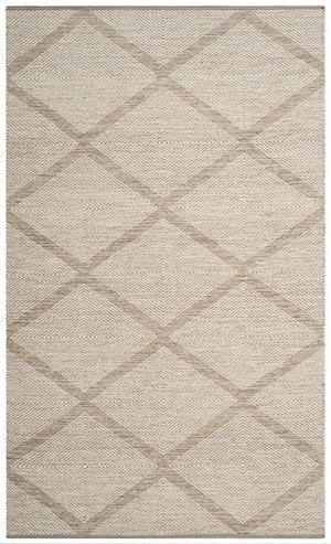Safavieh Montauk 821 Hand Woven  Rug Beige 8' x 8' Square