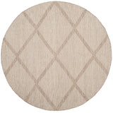 Safavieh Montauk 821 Hand Woven  Rug Beige 8' x 8' Square