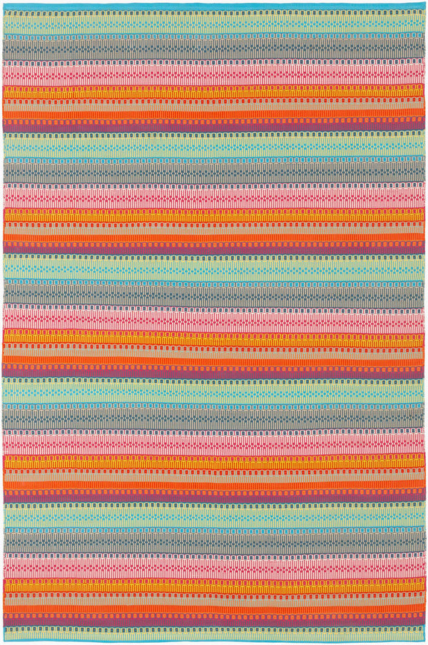Surya Maritime Mtm-1000 2' X 3' Handmade Rug - Durable Olefin Design For Modern Decor, Spot Clean Only Aqua Olefin Mtm1005-810