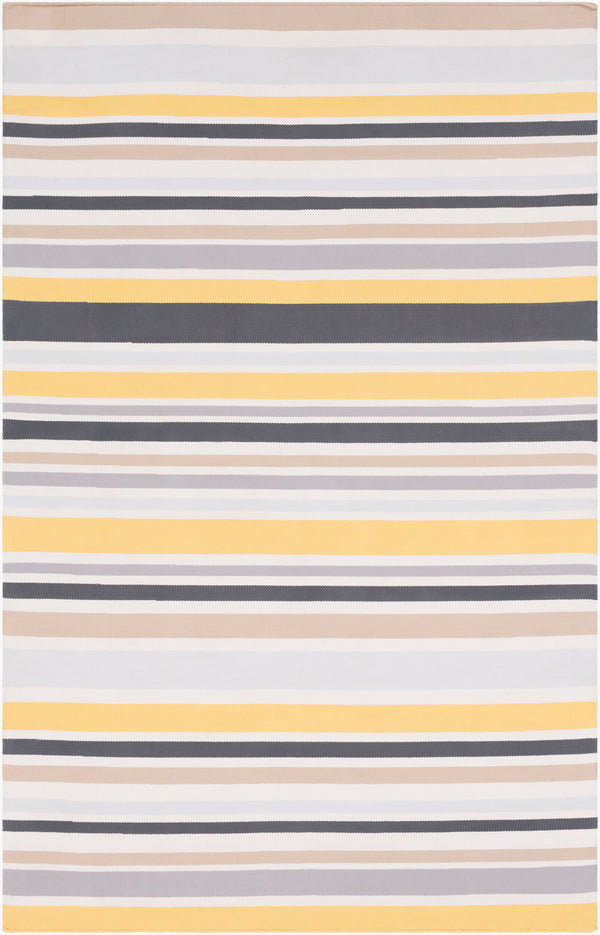 Surya Maritime Mtm-1000 2' X 3' Handmade Rug - Durable Olefin Design For Modern Decor, Spot Clean Only Ivory Olefin Mtm1014-23