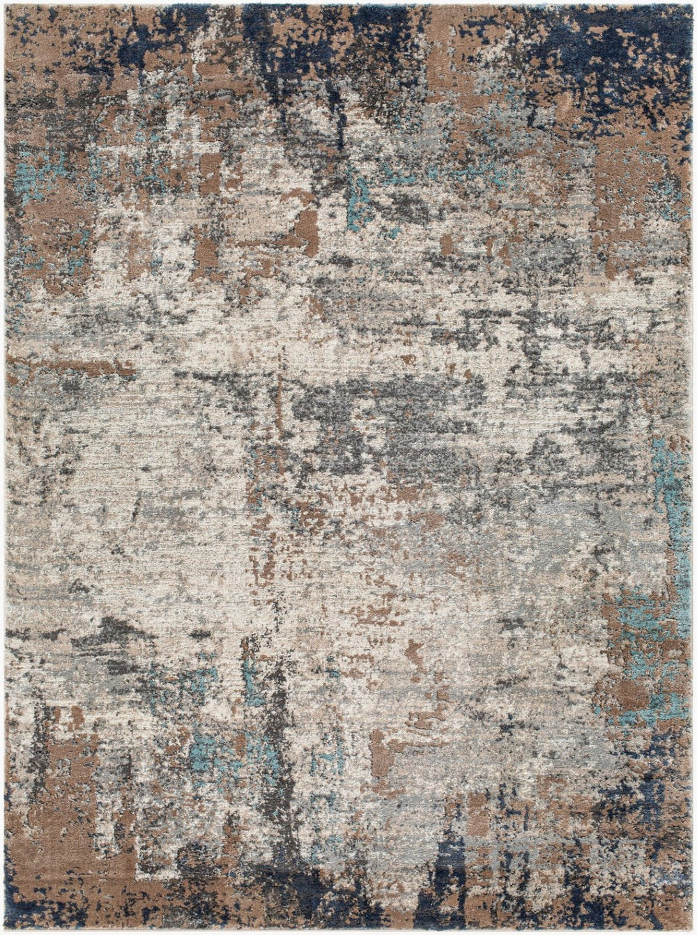 Livabliss Montana Machine Woven Polypropylene Area Rug with High Low Pile for Living Rooms MTN2300-537