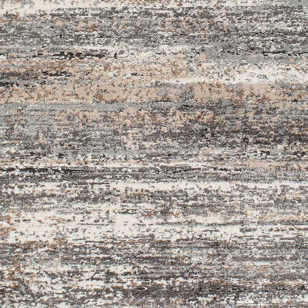 Livabliss Montana Plush High Pile Area Rug Polypropylene Blend for Living Room or Bedroom Gray, Charcoal 5'3" x 7' MTN2304-537