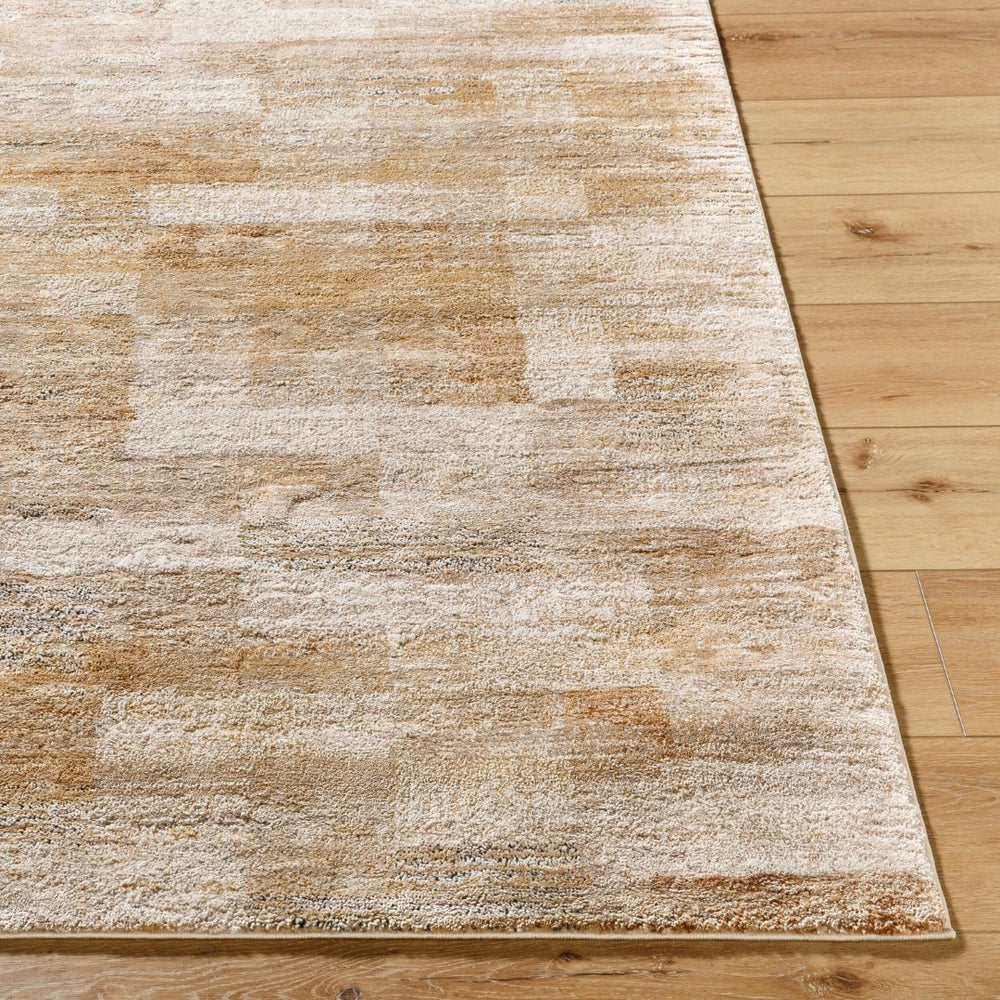 Livabliss Montana Plush High Pile Area Rug Mid Century Modern Woven Polypropylene Living Room Light Beige, Ta 9'2" x 12' MTN2312-9212