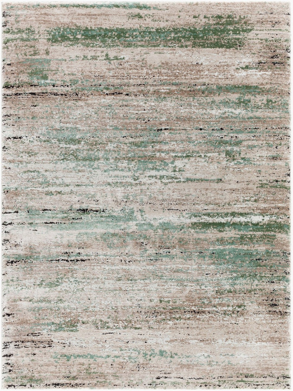 Livabliss Montana Mid-century Modern Plush Area Rug Polypropylene Blend for Living Room Light Beige, Ta 5'3" x 7' MTN2314-537