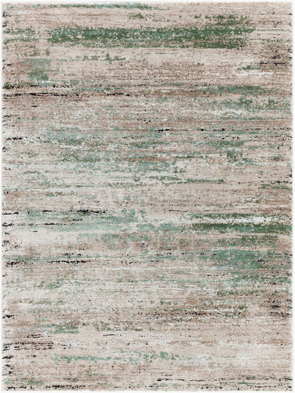 Livabliss Montana Mid-century Modern Plush Area Rug Polypropylene Blend for Living Room Light Beige, Ta 5'3" x 7' MTN2314-537