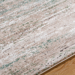 Montana MTN-2314 9'2" x 12' Machine Woven Rug MTN2314-9212  Light Beige, Tan, Ivory, Seafoam, Dusty Sage, Black Surya