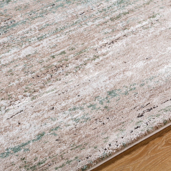 Montana MTN-2314 9'2" x 12' Machine Woven Rug MTN2314-9212  Light Beige, Tan, Ivory, Seafoam, Dusty Sage, Black Surya