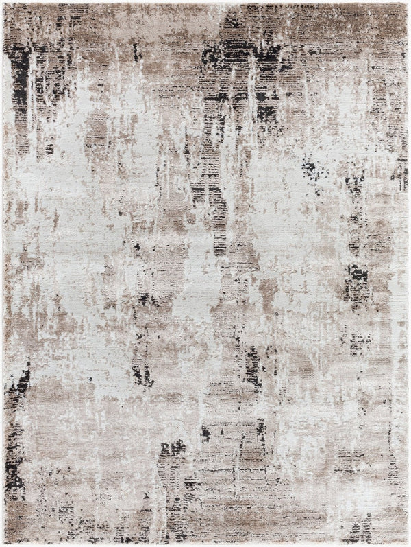 Livabliss Montana Plush High Pile Area Rug Turkey Woven Polypropylene Blend for Modern Living Rooms Light Beige, Ta 5'3" x 7' MTN2315-537