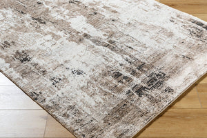 Livabliss Montana Plush High Pile Area Rug Turkey Woven Polypropylene Blend for Modern Living Rooms Light Beige, Ta 5'3" x 7' MTN2315-537