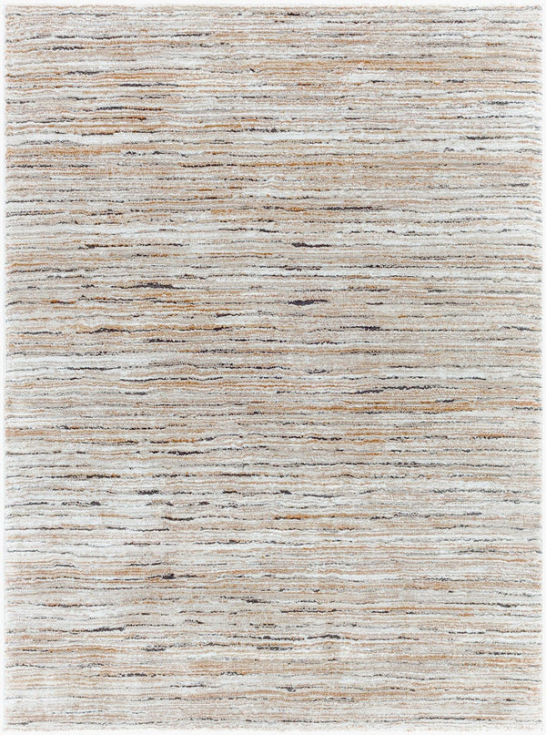 Livabliss Montana Geometric High Pile Area Rug Mid Century Modern Polypropylene Living Room Light Beige, Iv 7'10" x 10' MTN2316-71010