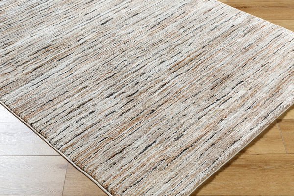 Livabliss Montana Geometric High Pile Area Rug Mid Century Modern Polypropylene Living Room Light Beige, Iv 7'10" x 10' MTN2316-71010