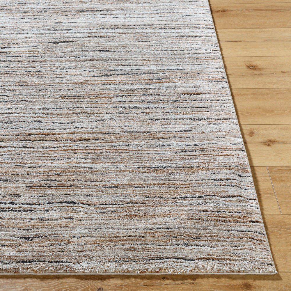 Montana MTN-2316 9'2" x 12' Machine Woven Rug MTN2316-9212  Light Beige, Ivory, Black, Tan, Brown Surya