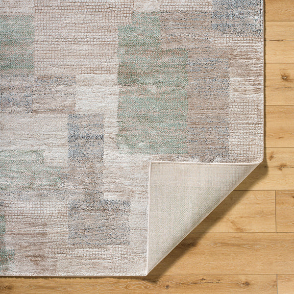 Montana MTN-2318 9'2" x 12' Machine Woven Rug MTN2318-9212  Light Beige, Ivory, Tan, Black, Dusty Sage, Seafoam Surya