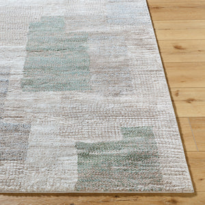 Montana MTN-2318 9'2" x 12' Machine Woven Rug MTN2318-9212  Light Beige, Ivory, Tan, Black, Dusty Sage, Seafoam Surya