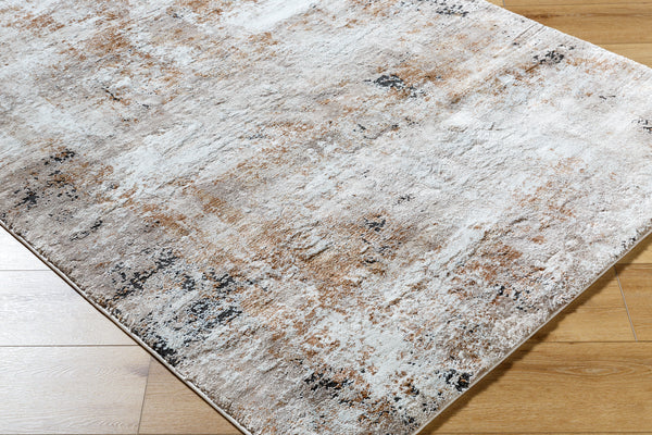 Montana MTN-2319 9'2" x 12' Machine Woven Rug MTN2319-9212  Light Beige, Ivory, Black, Brown, Tan Surya