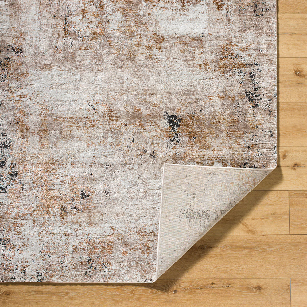 Montana MTN-2319 9'2" x 12' Machine Woven Rug MTN2319-9212  Light Beige, Ivory, Black, Brown, Tan Surya