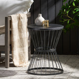 Christopher Knight Home® - Noble House - Lassen Outdoor 16 Inch Iron Side Table