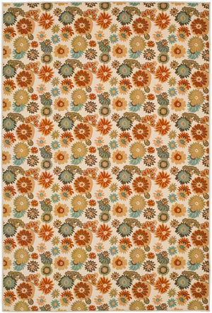 Safavieh Eve Power Loomed  Rug Beige / Multi MTP523-1391-4