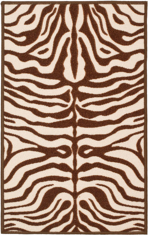 Safavieh Riley Power Loomed  Rug Creme / Brown MTP527-1125-4