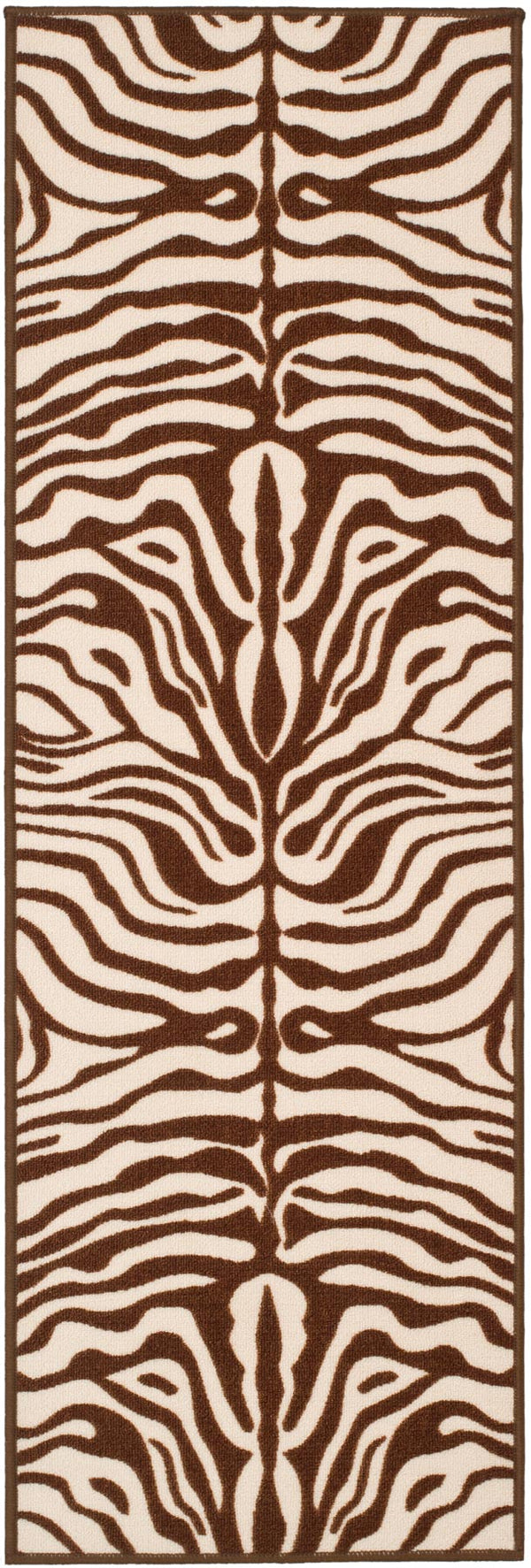 Safavieh Riley Power Loomed  Rug Creme / Brown MTP527-1125-4