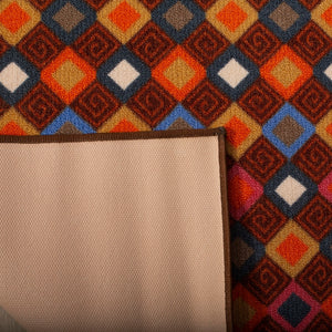 Safavieh Lex Power Loomed  Rug Brown / Multi MTP529-2591-4